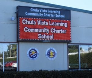 School Signs, Chula Vista CA | Chula Vista Learning Community Charter School