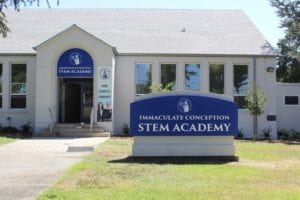School Signs, Los Angeles CA | Immaculate Conception Stem Academy