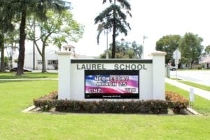 School Signs, Brea CA | Laurel Magnet School