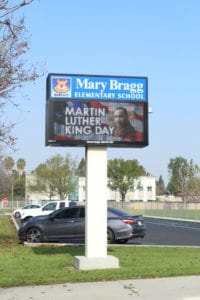 School Signs, Cerritos CA | Mary Bragg Elementary School
