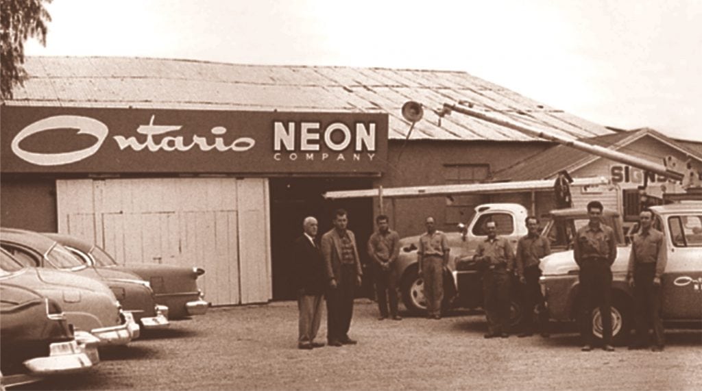 Ontario NEON Company, signage and company