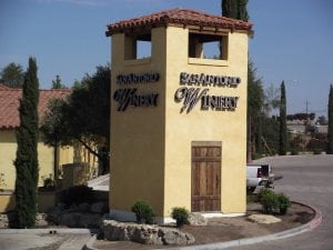 Building Sign, Paso Robles CA | San Antonio Winery