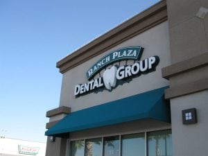 Building Sign, Las Vegas NV | Ranch Plaza Dental Group