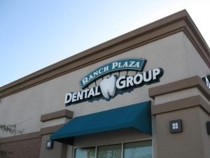 Building Sign, Las Vegas NV | Ranch Plaza Dental Group