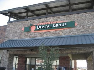 Building Sign, Peach Tree City, GA | Peach Tree Dental Group