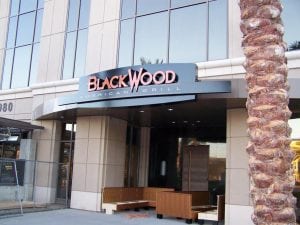 Building Sign, Corona CA | Blackwood American Grill