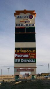 Electronic Message Signs, Salton City CA | ARCO Travel Center