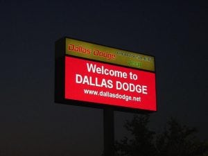 Electronic Message Signs, Dallas TX | Dallas Dodge