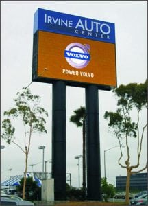 Electronic Message Signs, Irvine CA | Irvine Auto Center