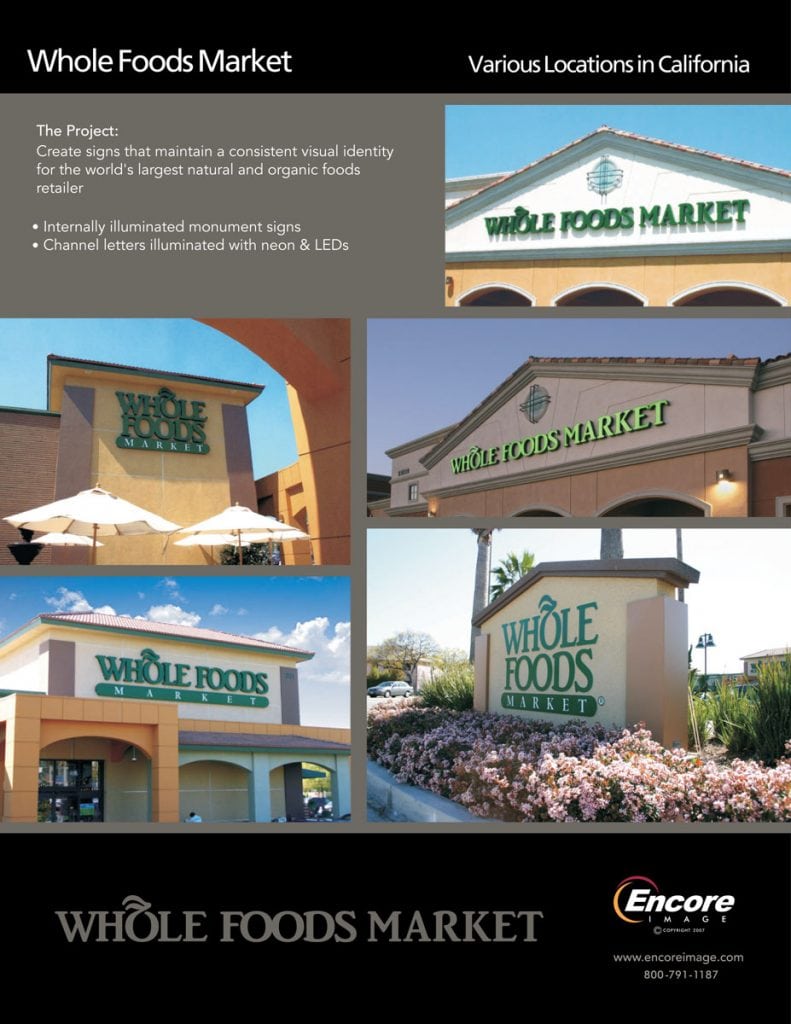 Whole Foods brochure