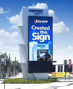 Pylon Sign, Anaheim CA, ARTIC