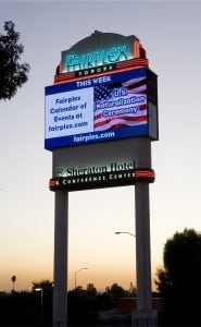 Pylon Sign, Pomona CA, Fairplex