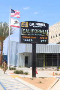 School Signs, Perris California Military Institute