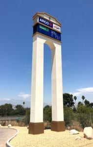 Pylon Sign, Riverside CA, ARCO