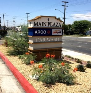 Multi-Tenant Sign, Riverside CA, ARCO